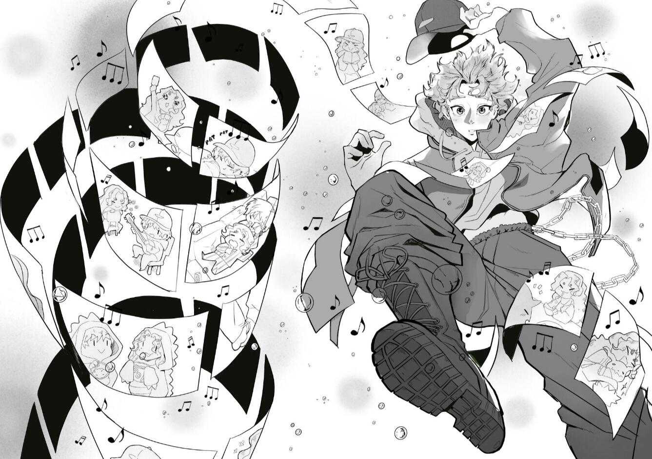 Silent Manga Audition | Spread Page